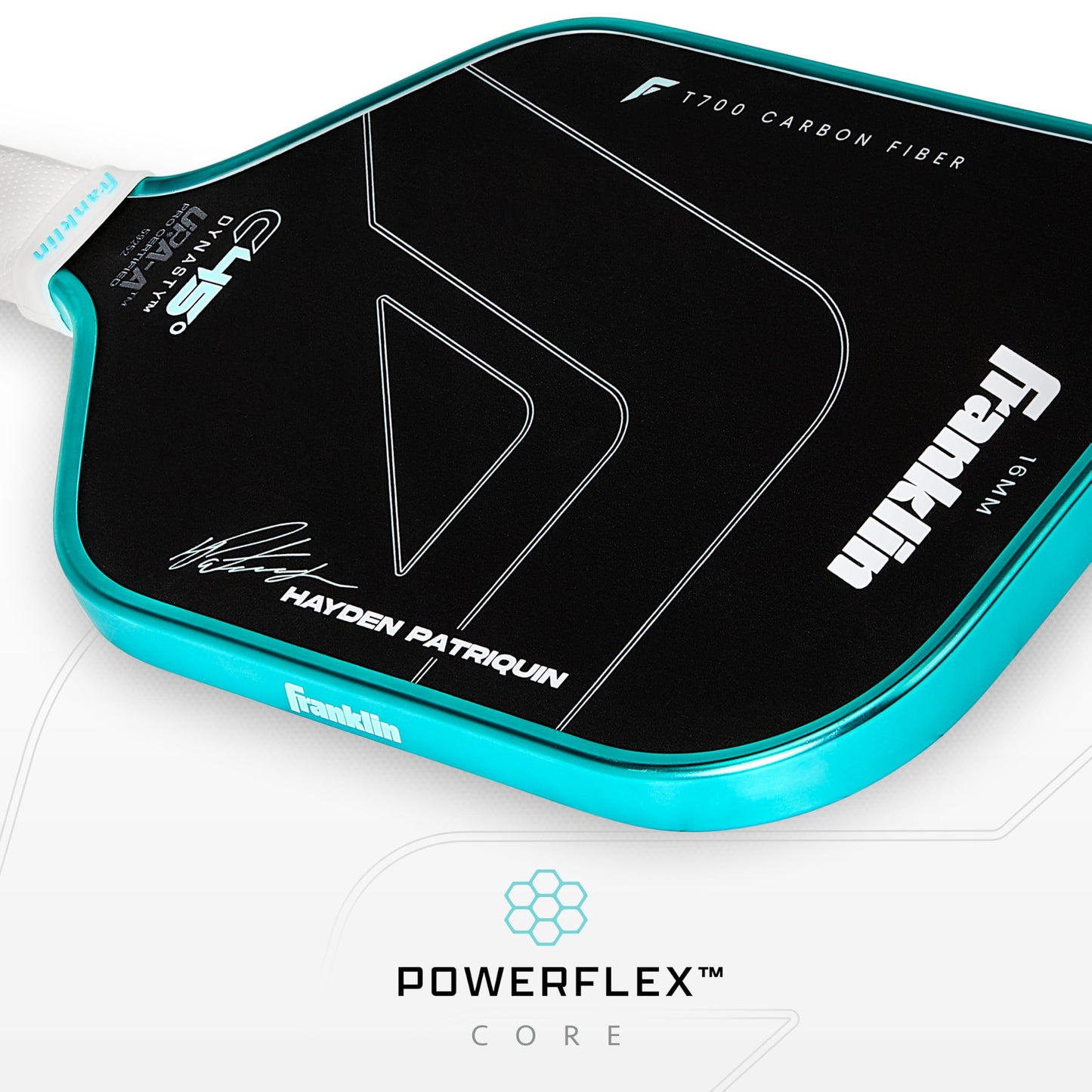 Franklin Sports PRO Pickleball Paddles – C45 Carbon Fiber Series - Official USAP + UPA Approved – Pro Player Design