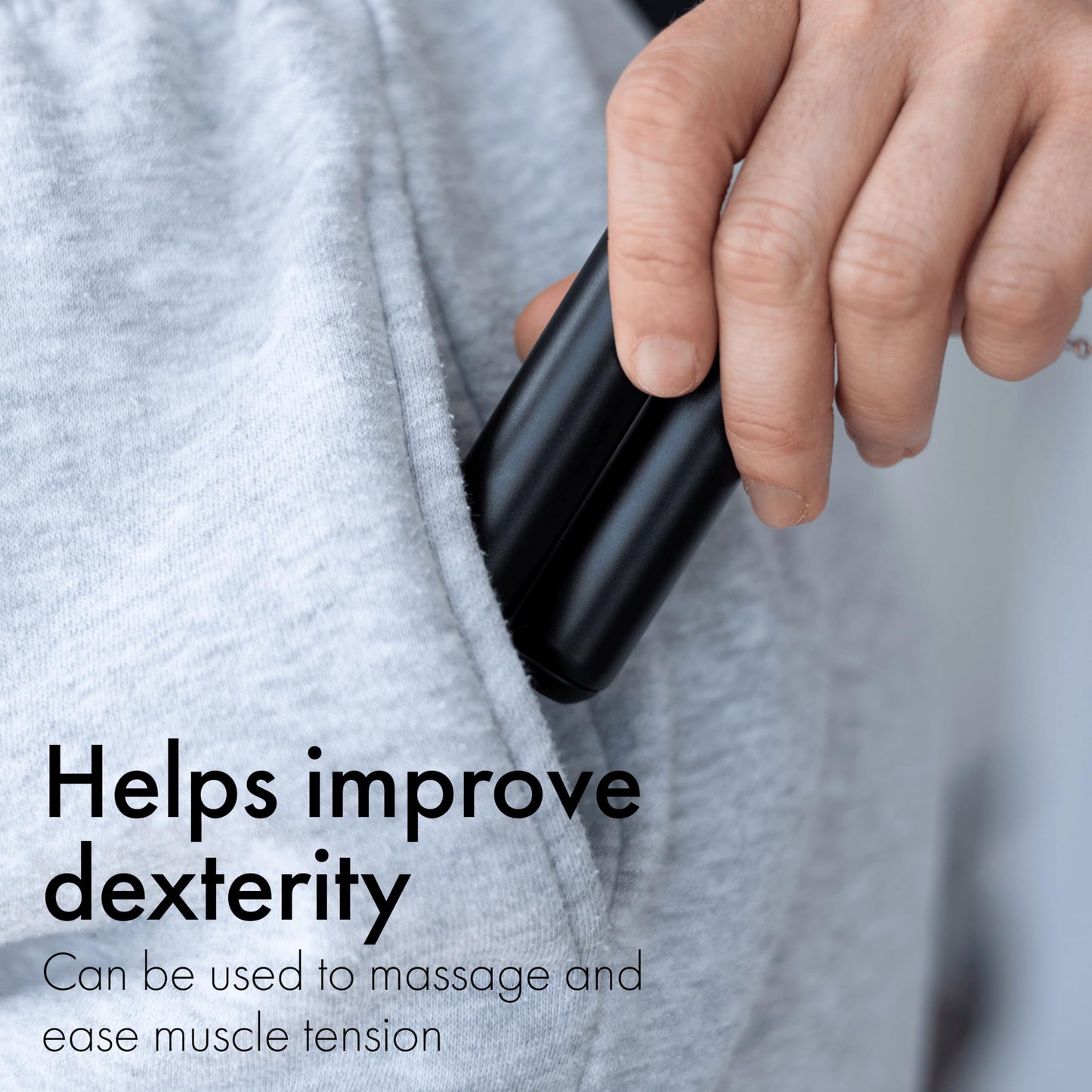 ONO Roller - Handheld Fidget Toy for Adults | Help Relieve Stress, Anxiety, Tension | Promotes Focus, Clarity | Compact, Portable Design (Junior Size/ABS Plastic, Purple)