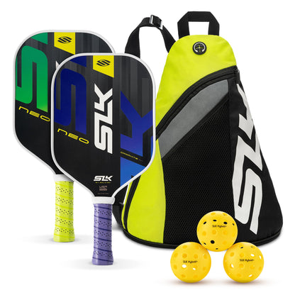Selkirk Sport SLK Pickleball Paddles Set of 2 | Designed in The USA | Choose The SLK Neo Graphite, SLK Neo Fiberglass Pickleball Set or SLK Atlas Pickleball Bundle