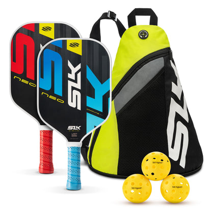 Selkirk Sport SLK Pickleball Paddles Set of 2 | Designed in The USA | Choose The SLK Neo Graphite, SLK Neo Fiberglass Pickleball Set or SLK Atlas Pickleball Bundle