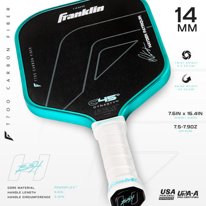 Franklin Sports PRO Pickleball Paddles – C45 Carbon Fiber Series - Official USAP + UPA Approved – Pro Player Design