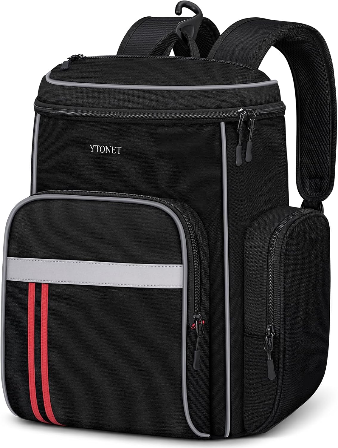Ytonet Pickleball Bag Fits 4 to 8 Paddles, Large Capacity Pickleball Backpack with Shoe Compartment, Pickleball Paddle Bag Accessories Gifts for Men, Black