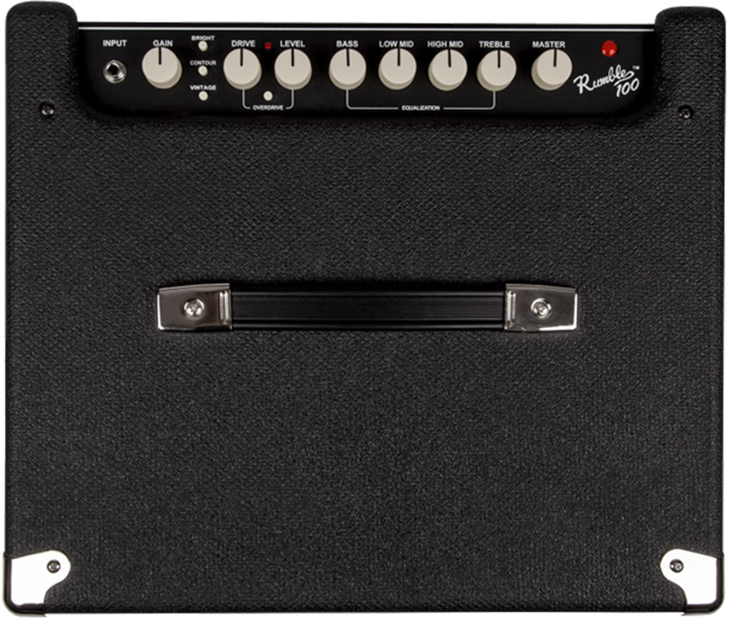 Fender Rumble 40 V3 Bass Amp for Bass Guitar, 40 Watts, with 2-Year Warranty Speaker, with Overdrive Circuit and Mid-Scoop Contour Switch