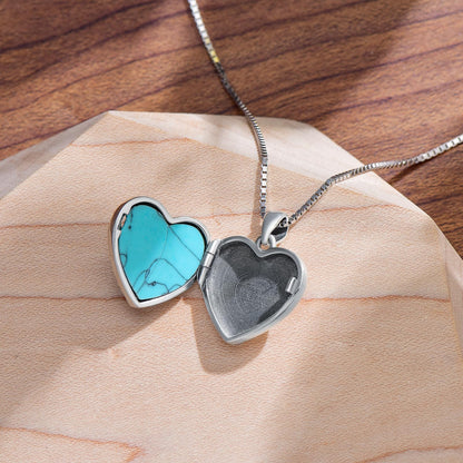 Sunflower Locket Necklace for Women S925 Sterling Silver Sunflower Custom Lockets Necklace That Holds Pictures Jewelry Birthday Gifts