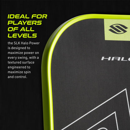 Selkirk Sport SLK Halo Raw Carbon Fiber Pickleball Paddle | Designed in The USA | Choose The T700 Raw Carbon Fiber Power, 18k Ultraweave Control, or Aramid Fiber Linkweave Thermoformed Pro