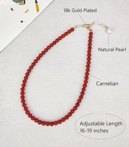Green Aventurine Jade Necklace, Green Choker Necklace Healing Crystal Necklace with Pearl for Women, Handmade Necklaces Spiritual Jewelry for Women.