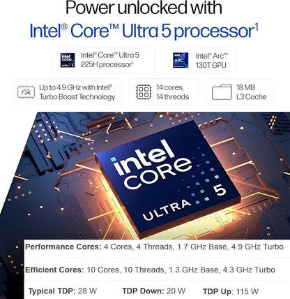 Lenovo ThinkPad E16 Gen 3 16" FHD+ Business Laptop Computer, Intel 14-Core Ultra 5 225H, 16GB DDR5, 512GB SSD, WiFi 6E, Bluetooth 5.3, Backlit Keyboard, Fingerprint Reader, Windows 11 Pro, no Mouse