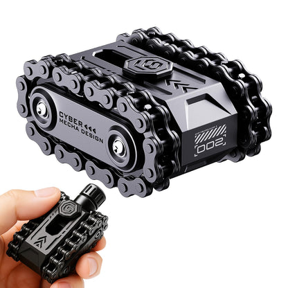 4 in 1 Fidget Slider Roller Chain Spinner Combo, Metal Chain Fidget Toy with Tactile Feedback & Clicking Sounds, Stress Relief Sensory Toy for Adults, Focus Tool for Work Study Waiting