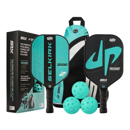 Selkirk Sport SLK Pickleball Paddles Set of 2 | Designed in The USA | Choose The SLK Neo Graphite, SLK Neo Fiberglass Pickleball Set or SLK Atlas Pickleball Bundle