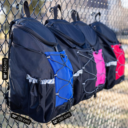Athletico 35L Pickleball Backpack - Pickleball Bags for Men or Women Includes Pickleball Ball Holder
