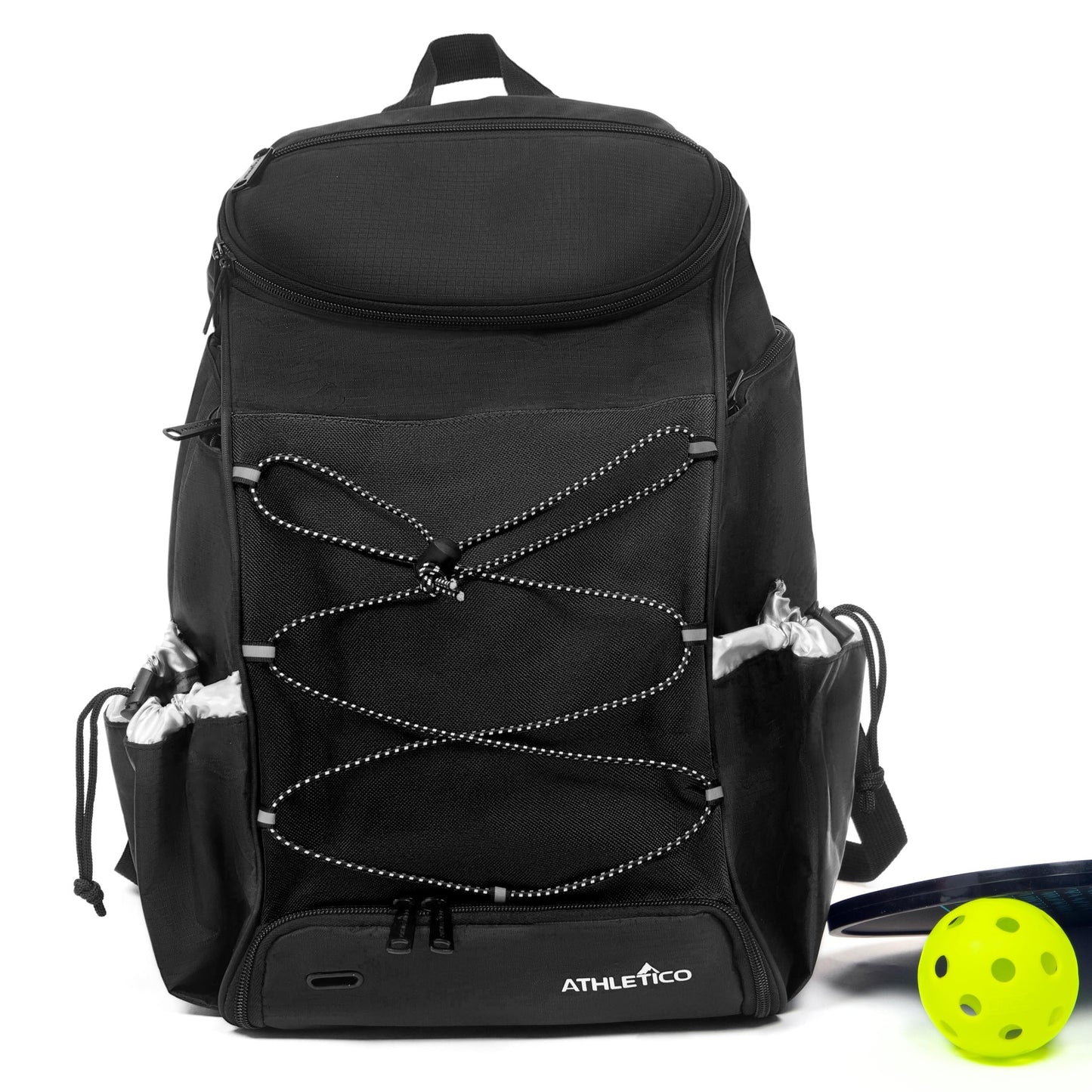 Athletico 35L Pickleball Backpack - Pickleball Bags for Men or Women Includes Pickleball Ball Holder