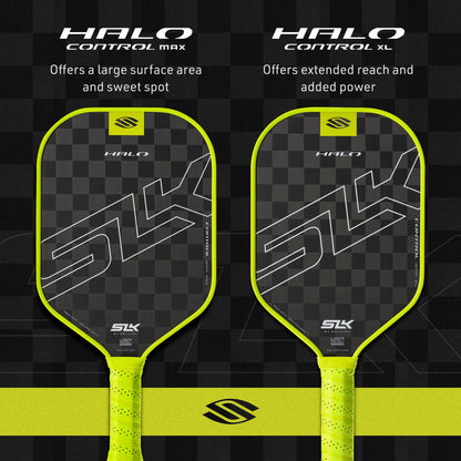 Selkirk Sport SLK Halo Raw Carbon Fiber Pickleball Paddle | Designed in The USA | Choose The T700 Raw Carbon Fiber Power, 18k Ultraweave Control, or Aramid Fiber Linkweave Thermoformed Pro