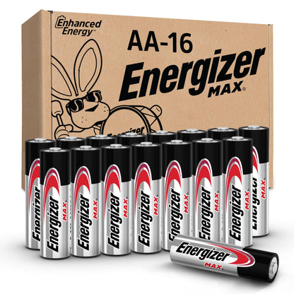 Energizer AA and AAA Batteries, 48 Count, Combo Pack Contains 24 Max Double A and 24 Max Triple A Batteries