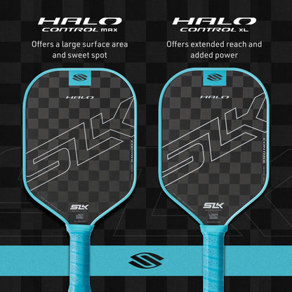 Selkirk Sport SLK Halo Raw Carbon Fiber Pickleball Paddle | Designed in The USA | Choose The T700 Raw Carbon Fiber Power, 18k Ultraweave Control, or Aramid Fiber Linkweave Thermoformed Pro