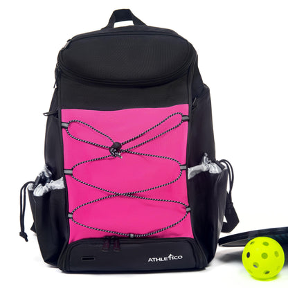 Athletico 35L Pickleball Backpack - Pickleball Bags for Men or Women Includes Pickleball Ball Holder
