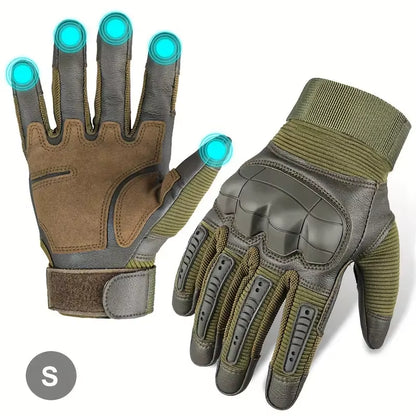 Ultimate Grip Fingerless Tactical Gloves – Touchscreen-Ready for Riders, Workers & Adventurers