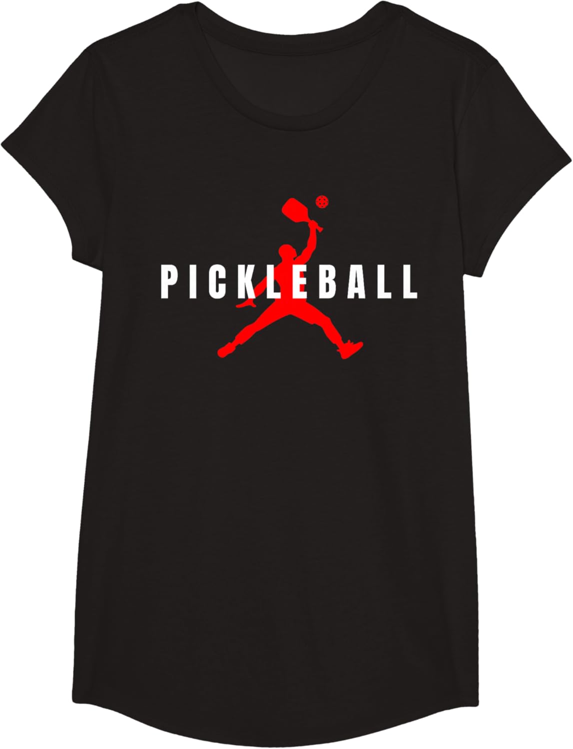 Funny Pickleball Player Logo T-Shirt