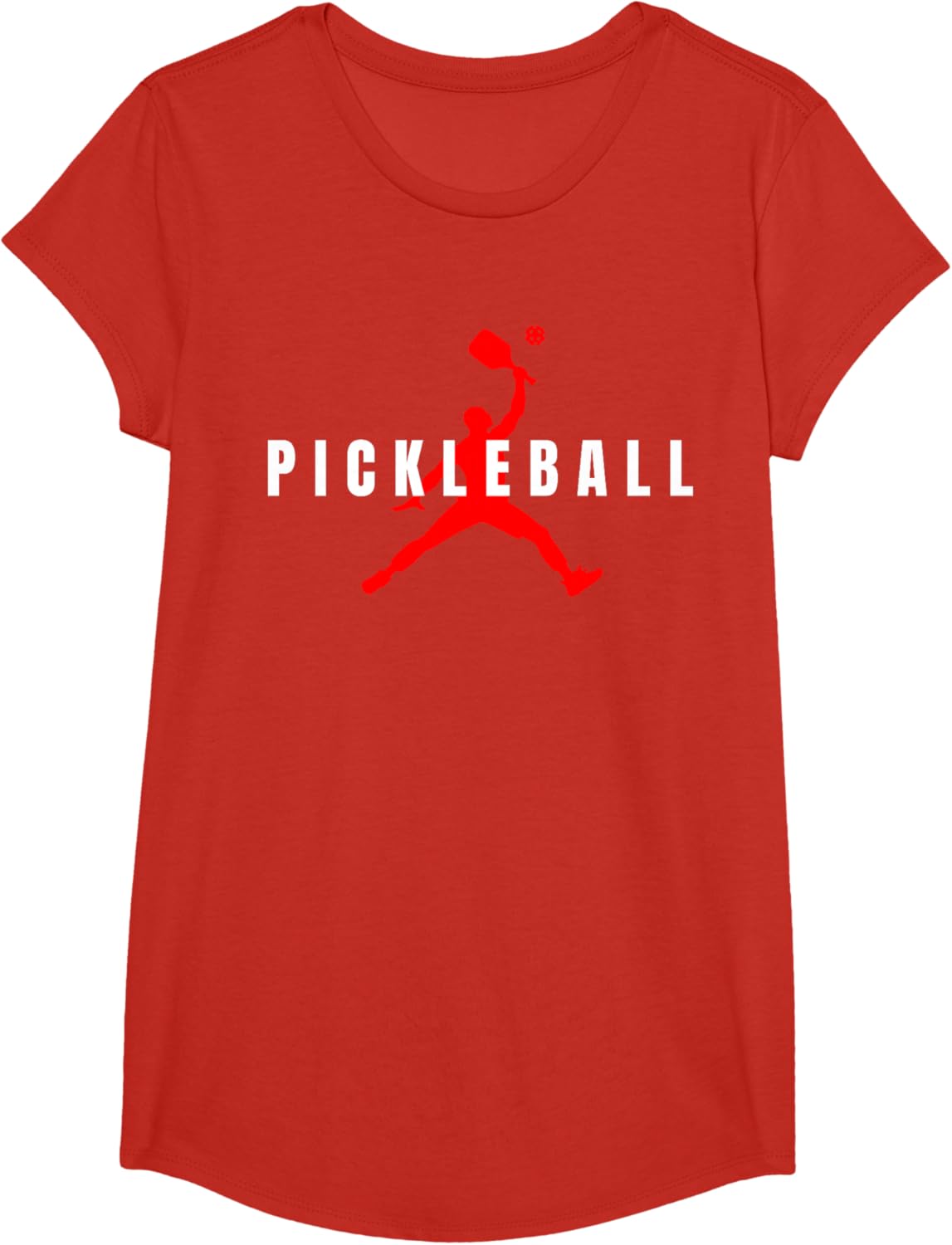 Funny Pickleball Player Logo T-Shirt