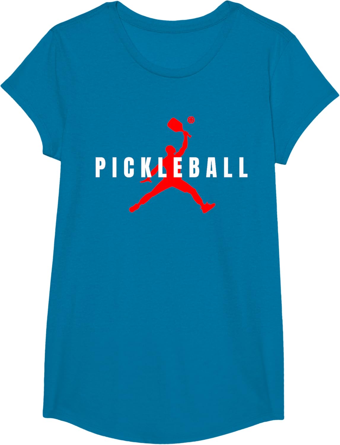 Funny Pickleball Player Logo T-Shirt