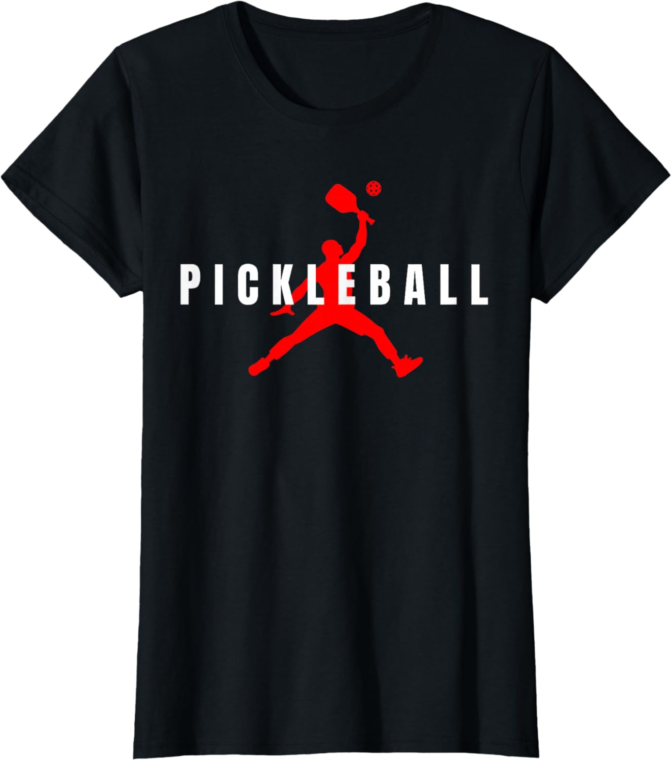 Funny Pickleball Player Logo T-Shirt