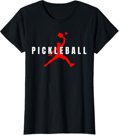 Funny Pickleball Player Logo T-Shirt