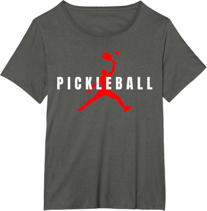 Funny Pickleball Player Logo T-Shirt