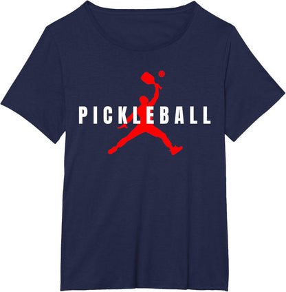 Funny Pickleball Player Logo T-Shirt