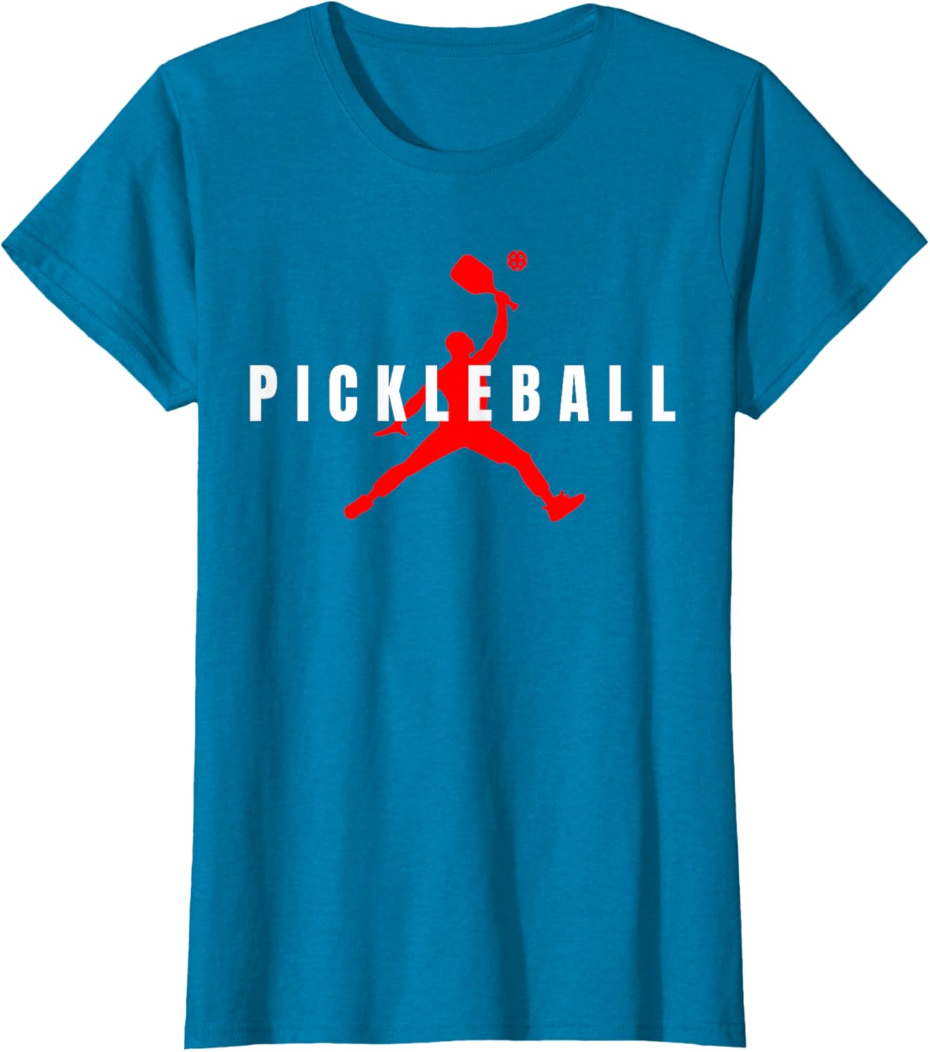 Funny Pickleball Player Logo T-Shirt