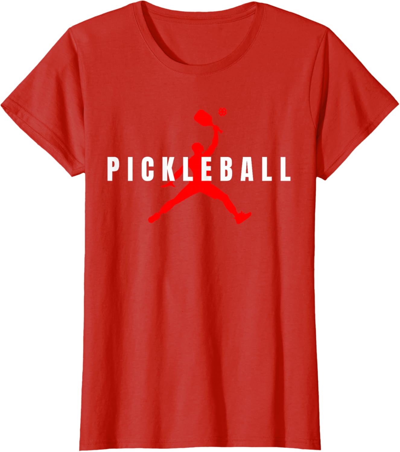 Funny Pickleball Player Logo T-Shirt