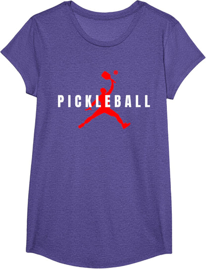Funny Pickleball Player Logo T-Shirt