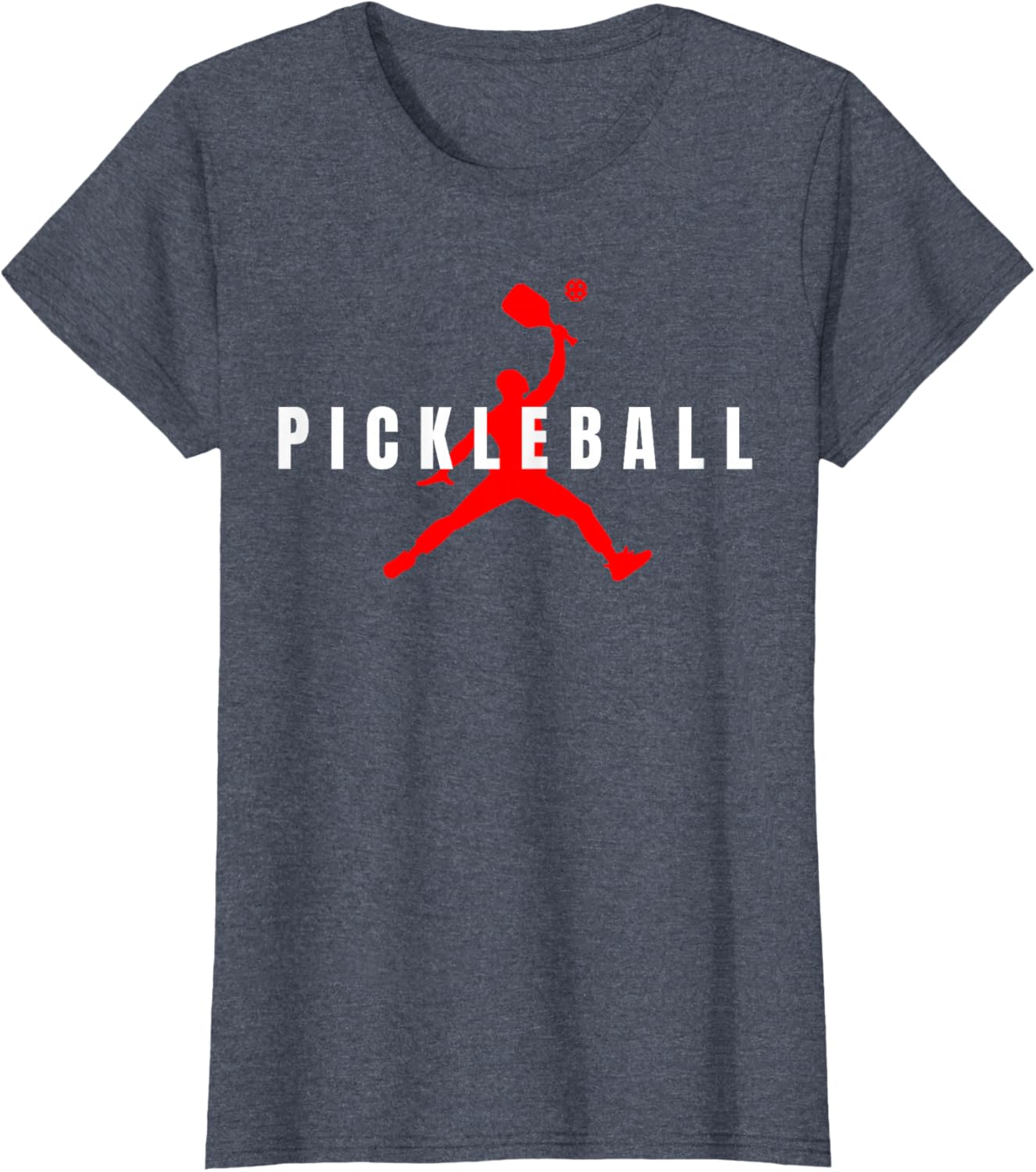 Funny Pickleball Player Logo T-Shirt