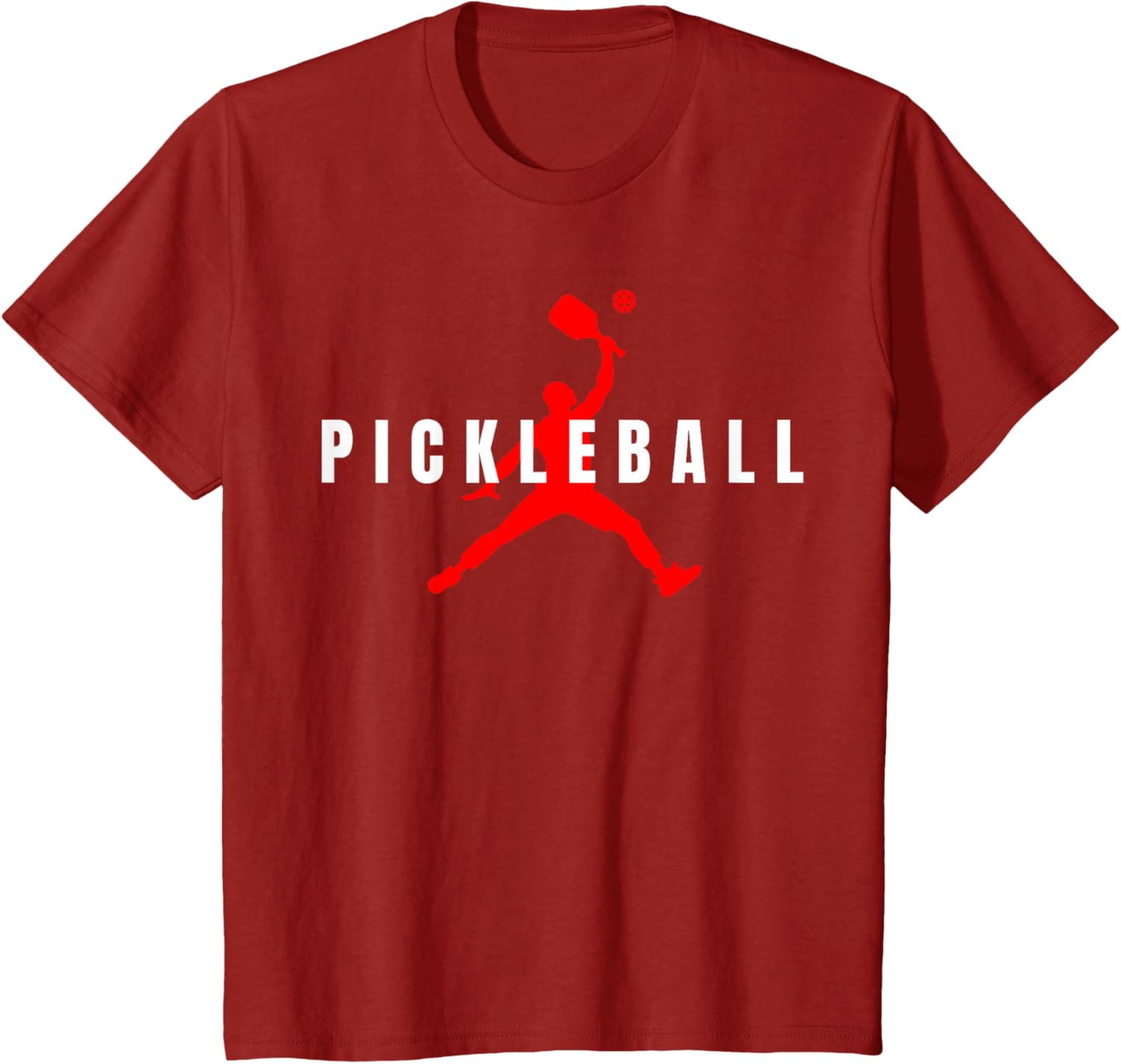 Funny Pickleball Player Logo T-Shirt
